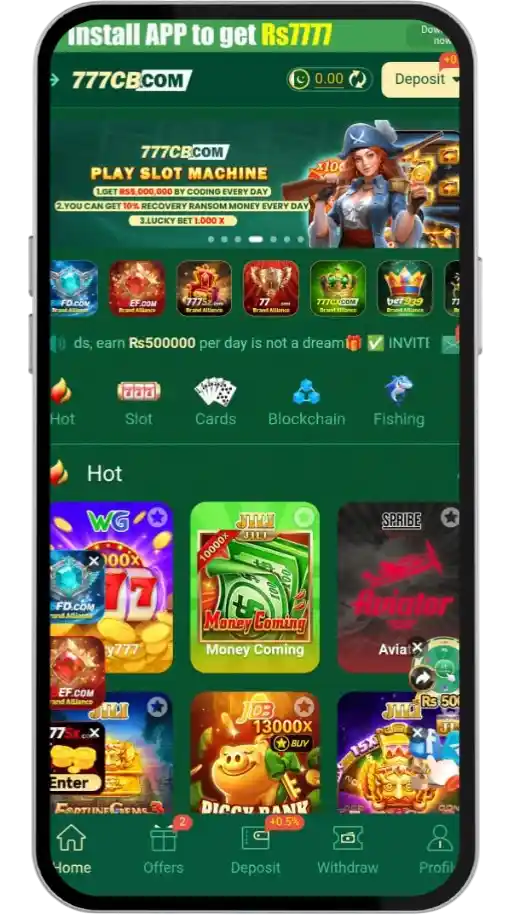 777cb game APK download best earning games