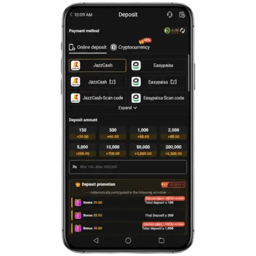 P999 deposit and withdraw steps guide