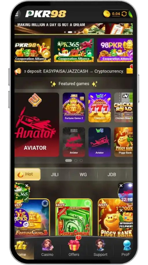 Download official PKR 98 Game APK for android